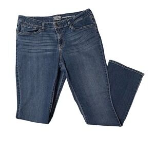 Signature Levi Strauss & Co Womens Modern Boot Cut Jeans Blue Denim‎